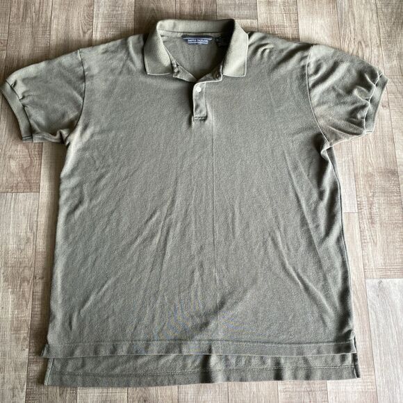 David Taylor Collection Men's Polo Shirt Size XL Olive Green - Picture 1 of 7